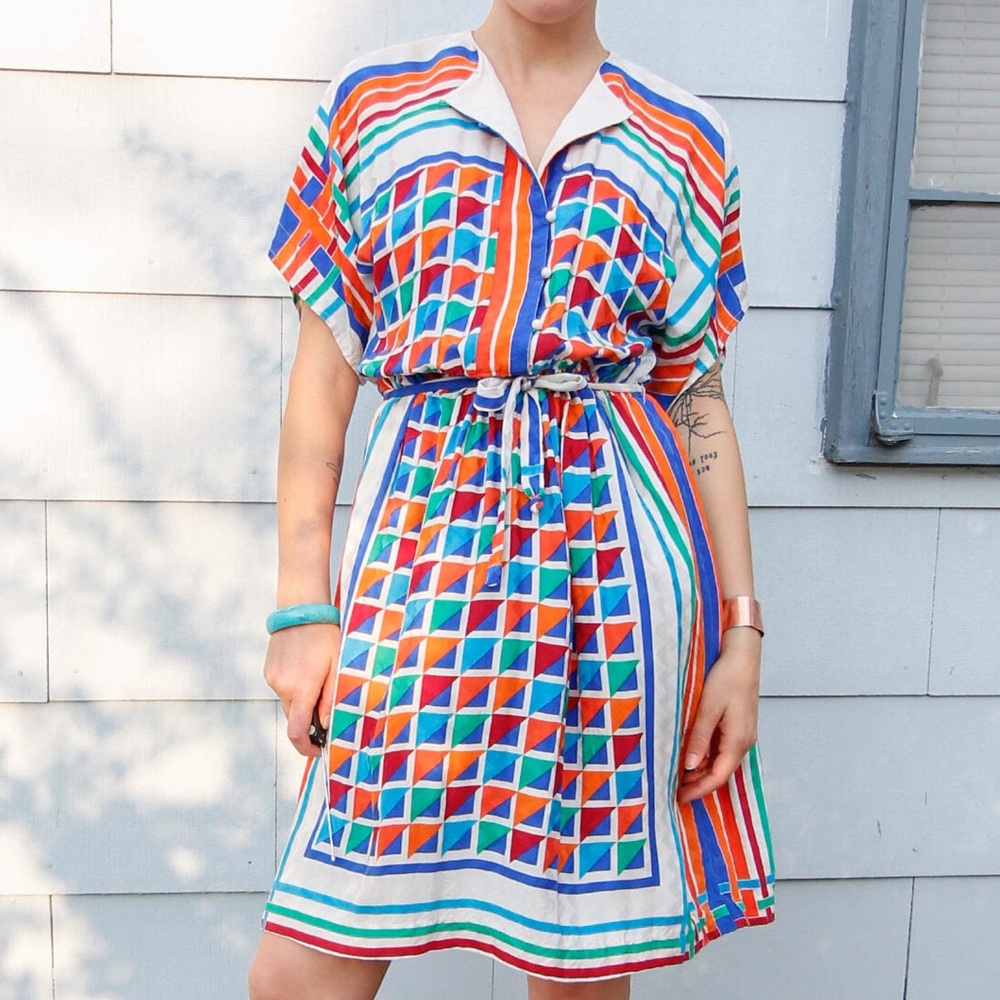 Vintage Silk Dress
